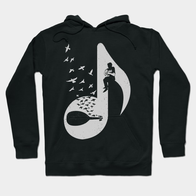 Musical note - Oud Hoodie by barmalisiRTB